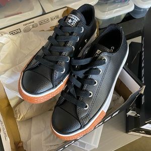 Black Junior Converse